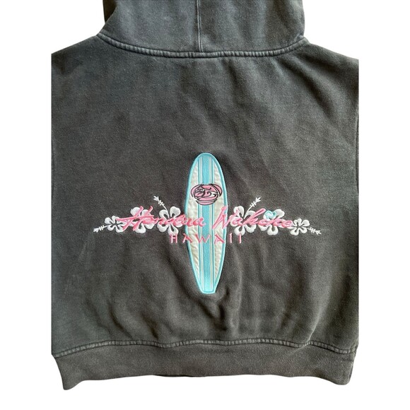 Honolua Surf Co. Wahine Women's Zip Up Hoodie Embroidered Sweatshirt XS - Picture 10 of 14